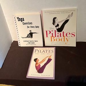 Pilates and Yoga Fitness BOOKS